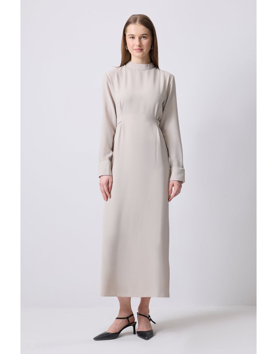 CREPE FIT DRESS