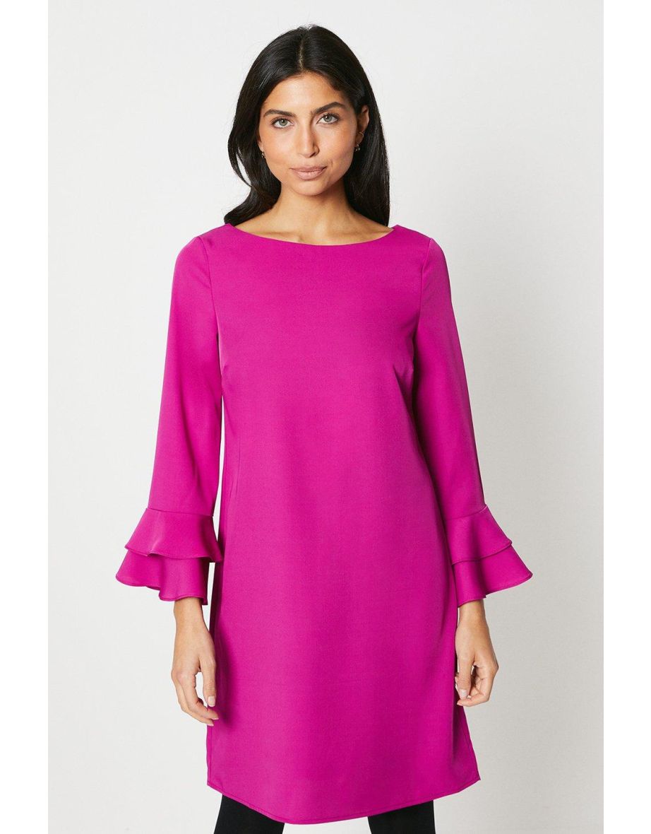 Flute hotsell sleeve dress