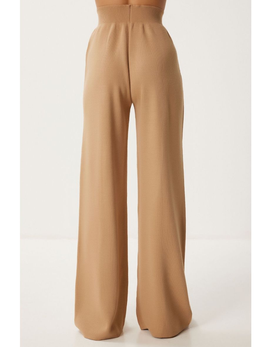 Women's Mink Stylish Knitted Sweater Trousers Set - 9