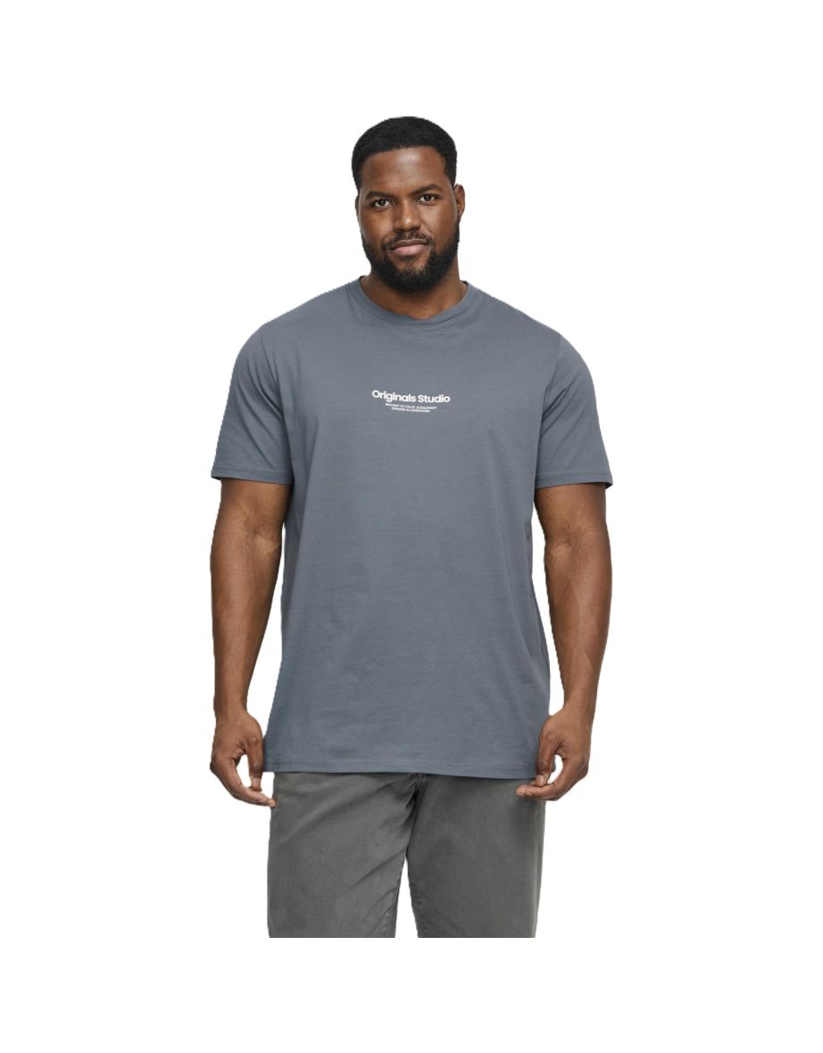 Jack & Jones Mens Vesterbro Crew Neck Big & Tall Short Sleeve T-Shirt