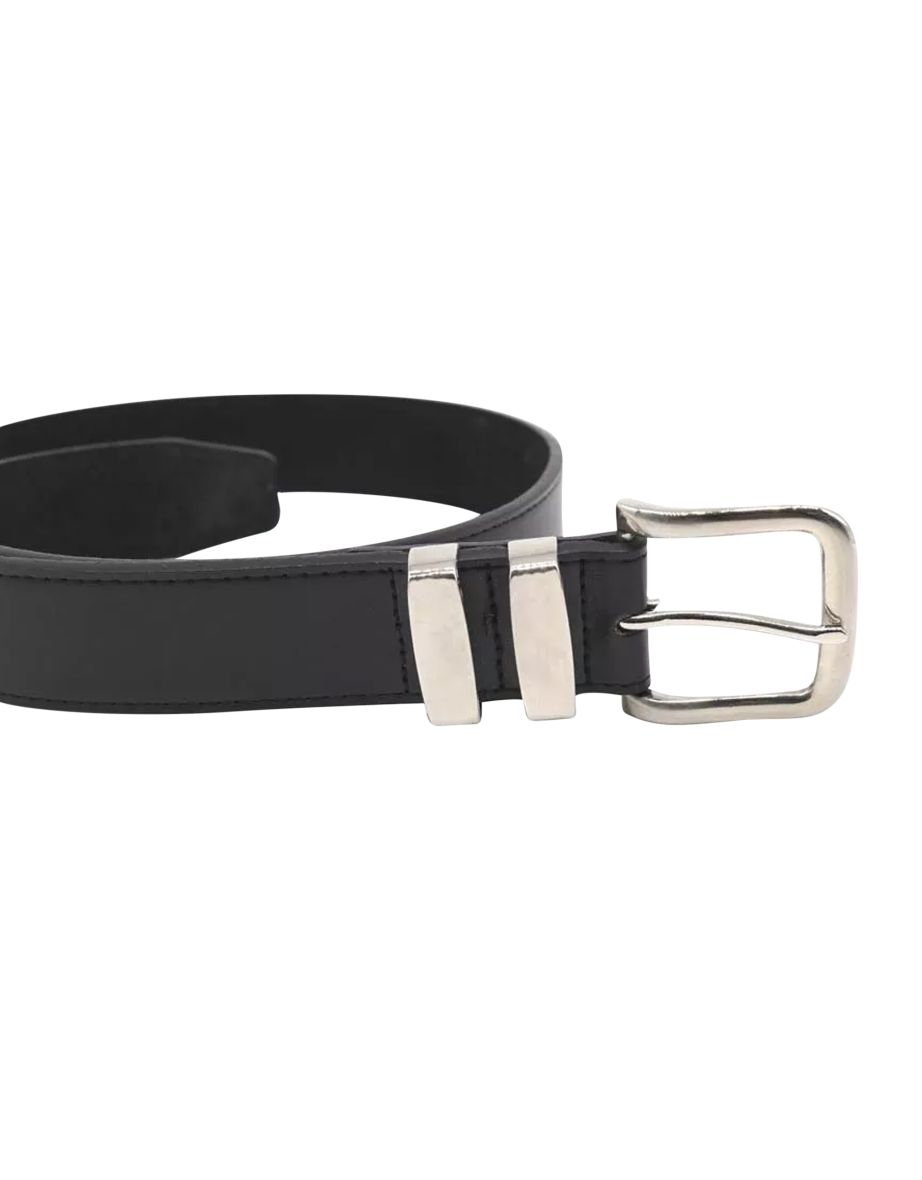 Duke Mens Noah D555 Double Metal Loop Belt - Black - 1