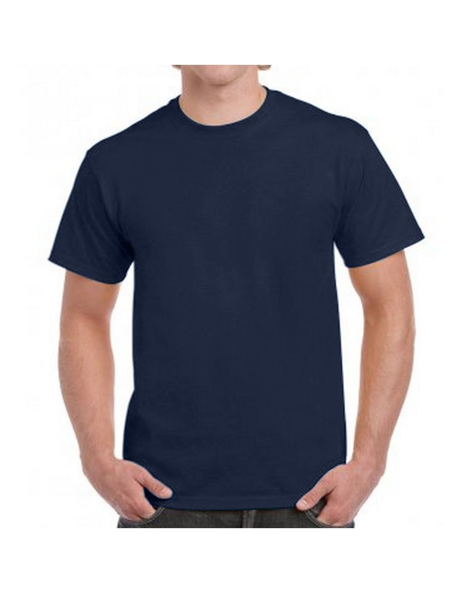 Gildan Mens Hammer Heavyweight T-Shirt - Sport Dark Navy - 1