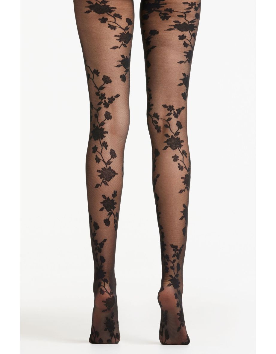 Levante | Gabriella Bold Floral Tights - 3