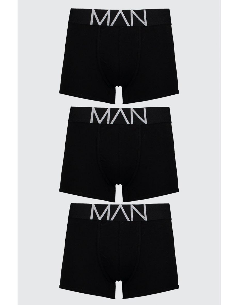 3 Pack MAN Trunks - black - 1