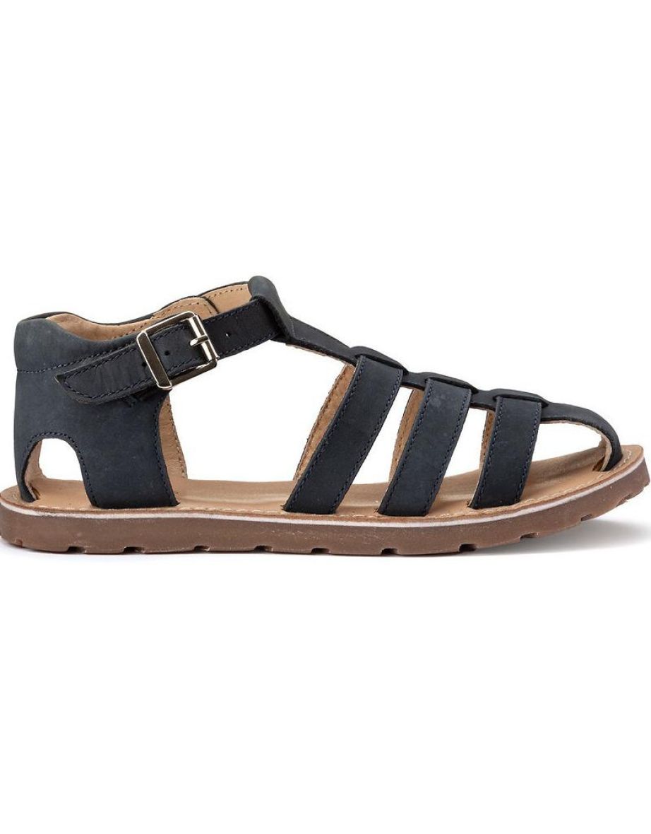 Kids Vegetable Tanned Leather Sandals