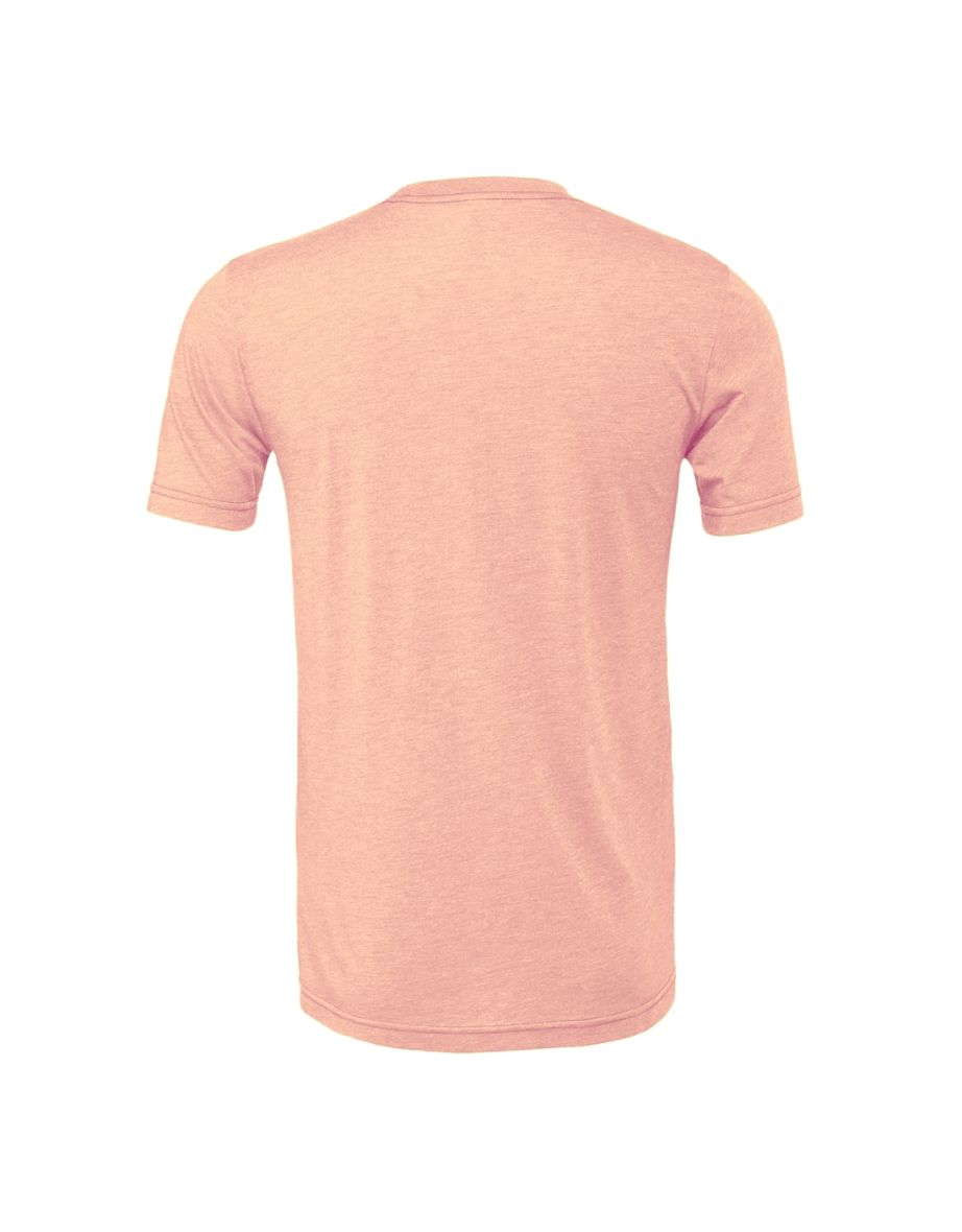 Peach color t shirt plain sale