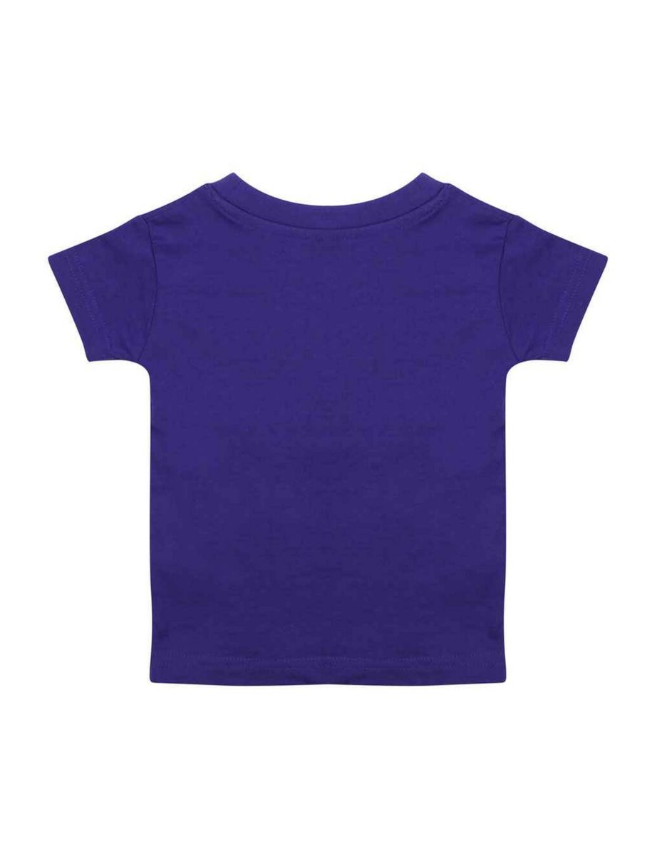 Larkwood Baby Plain T-Shirt - Purple - 1