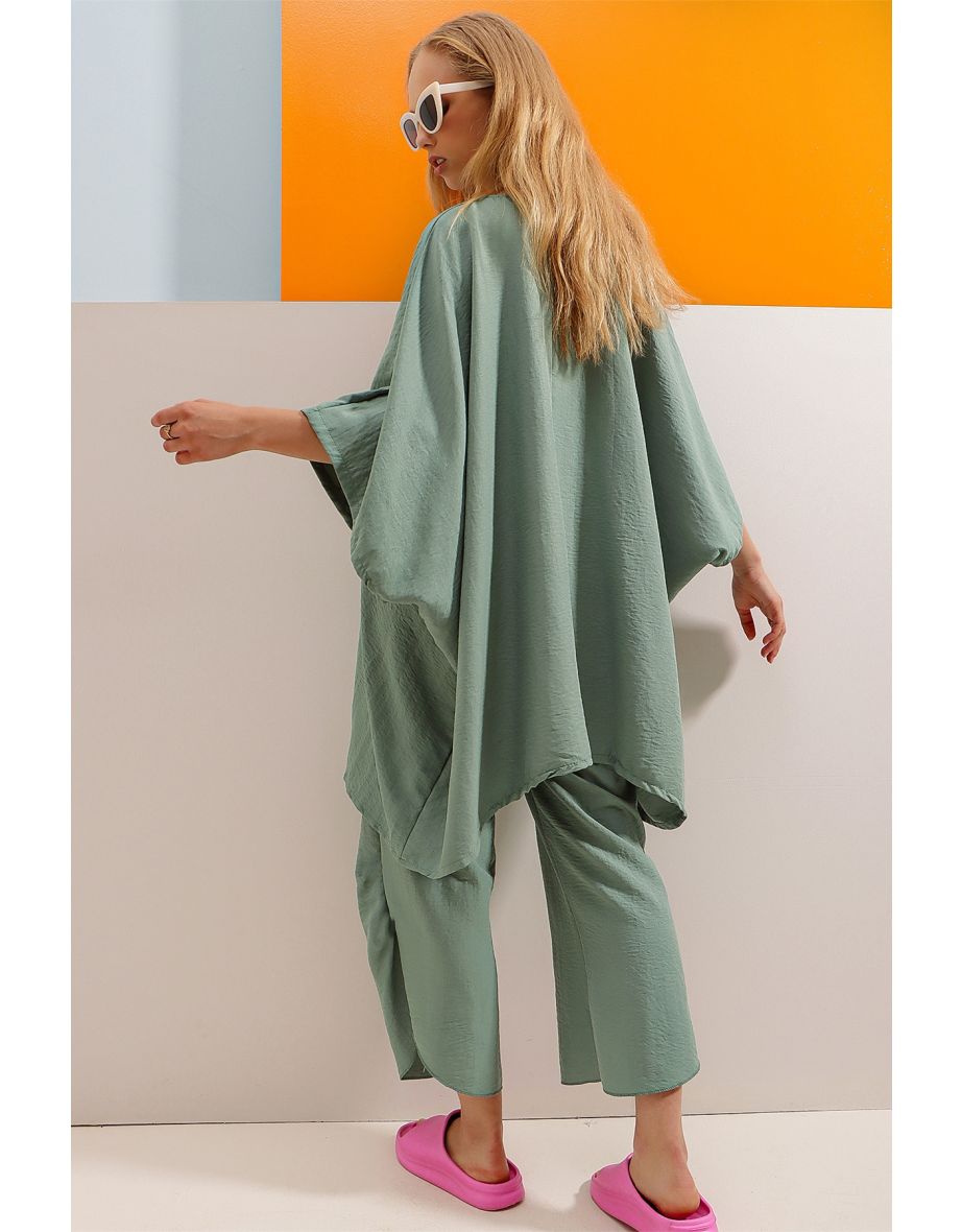 Two-Piece Set - Green - Oversize - 5