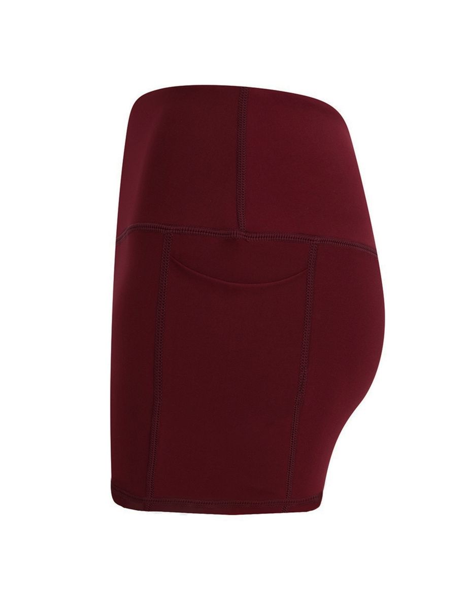 Tombo Womens/Ladies Pocket Shorts - Deep Burgundy - 2