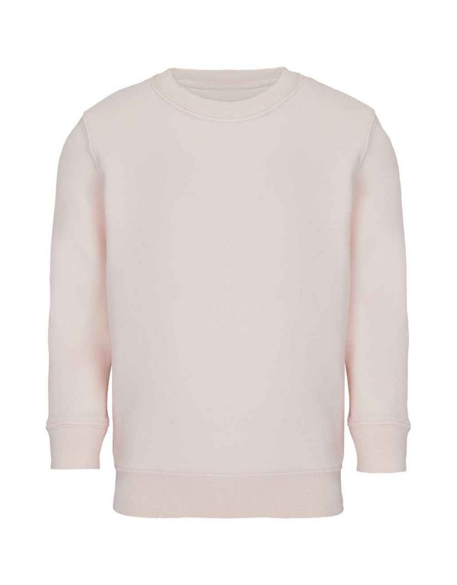SOLS Childrens/Kids Columbia Sweatshirt - Creamy Pink