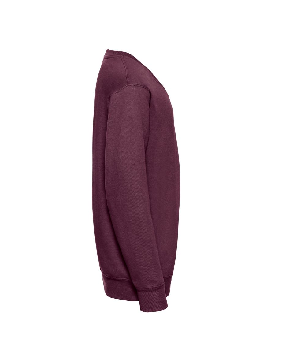 Russell Childrens/Kids Jerzees Schoolgear V Neck Sweatshirt - Burgundy - 2