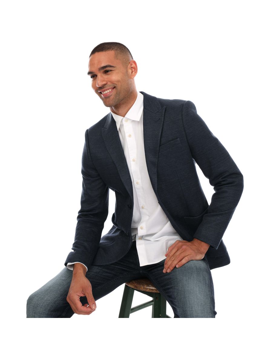 Men's Ted Baker Keanuj Slim Fit Jersey Blazer in Blue - 3