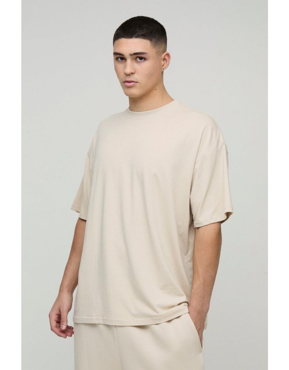 Premium Oversized Modal Content T-shirt