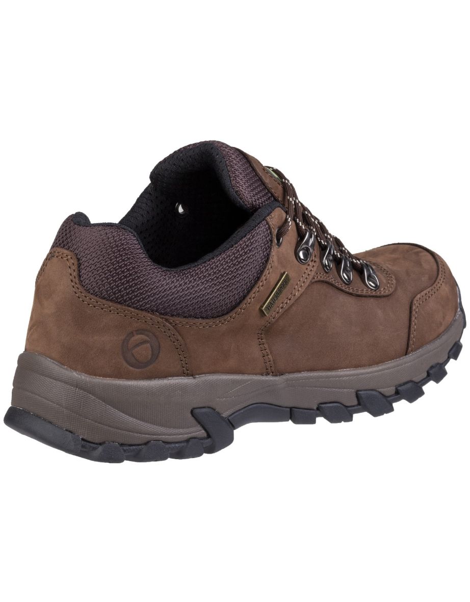 Cotswold Mens Hawling Lace Up Walking Shoe - Brown - 3