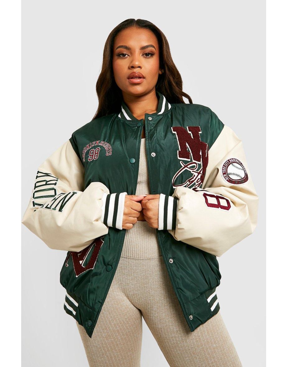 Women's plus size bomber jacket with hood on sale