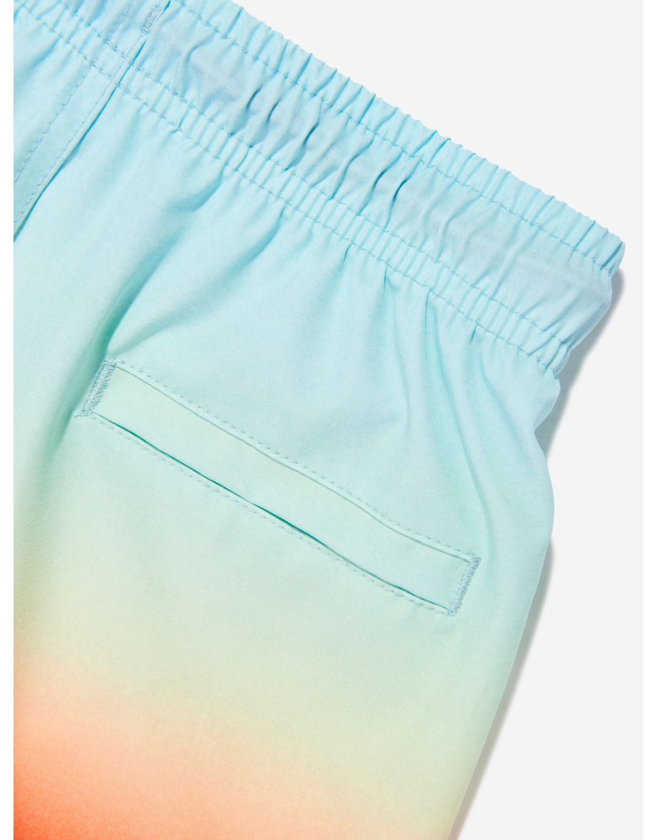 Boys Niko Fade Swim Shorts in Blue (UPF50+) - 3