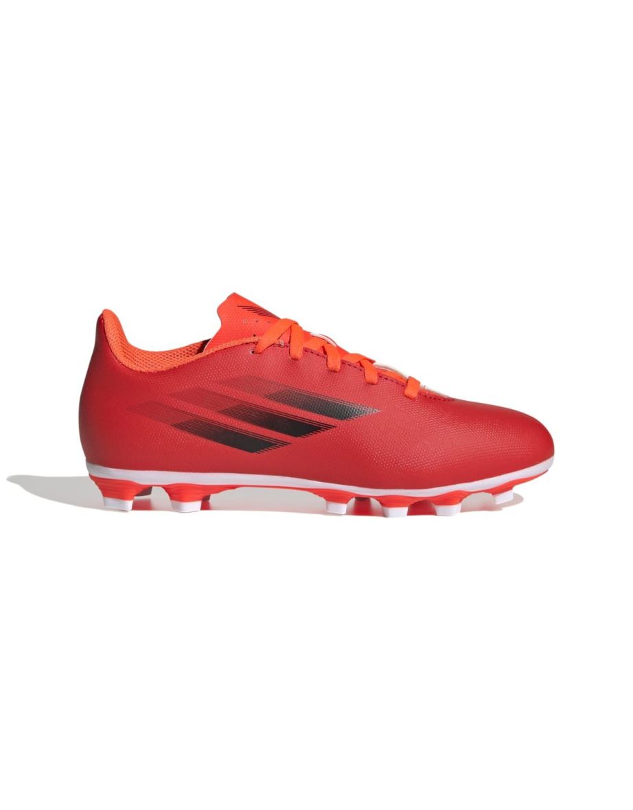 Boy s adidas Junior X Speedflow.4 FG Football Boots in Red