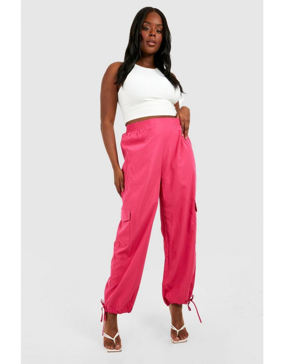 Hot pink cargo pants new arrivals