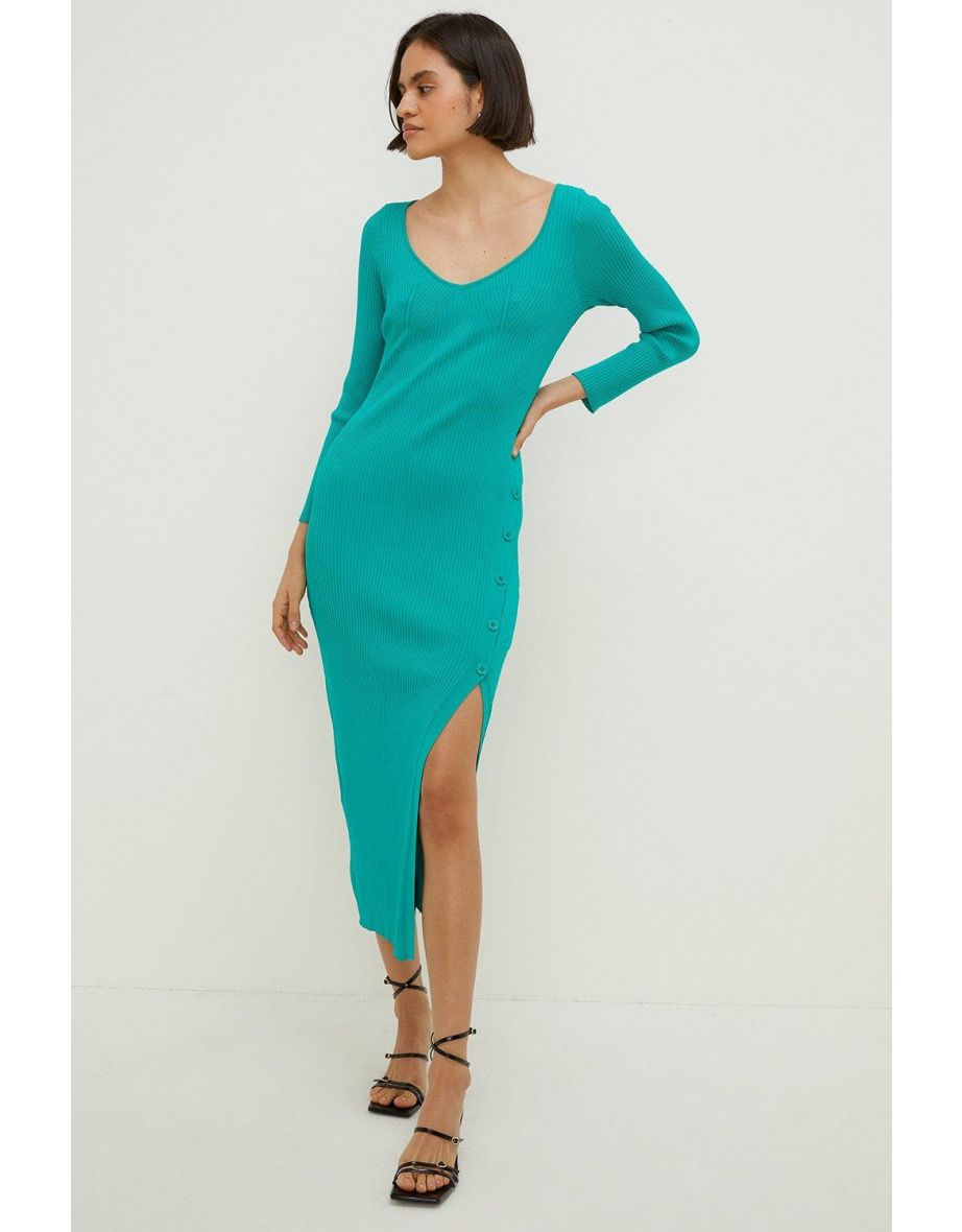Oasis button dress shop