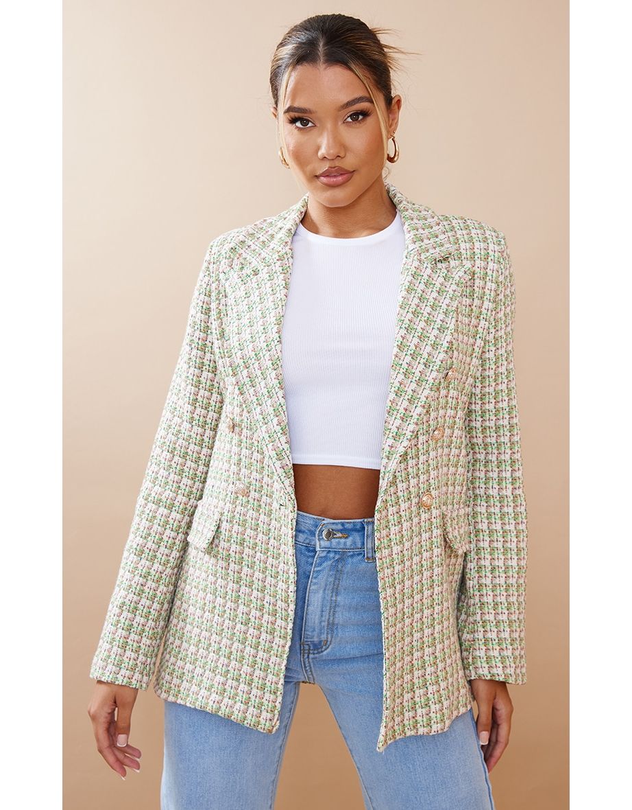 Tweed military blazer online