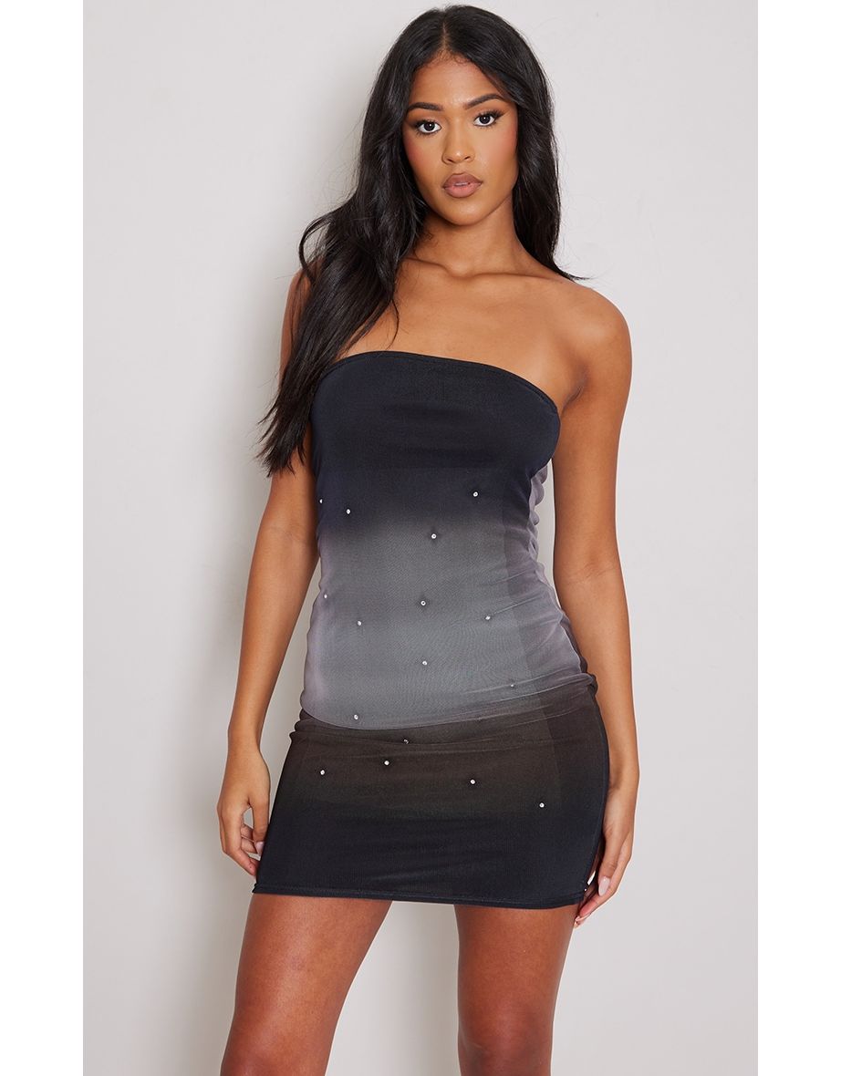 Strapless shift dress hotsell