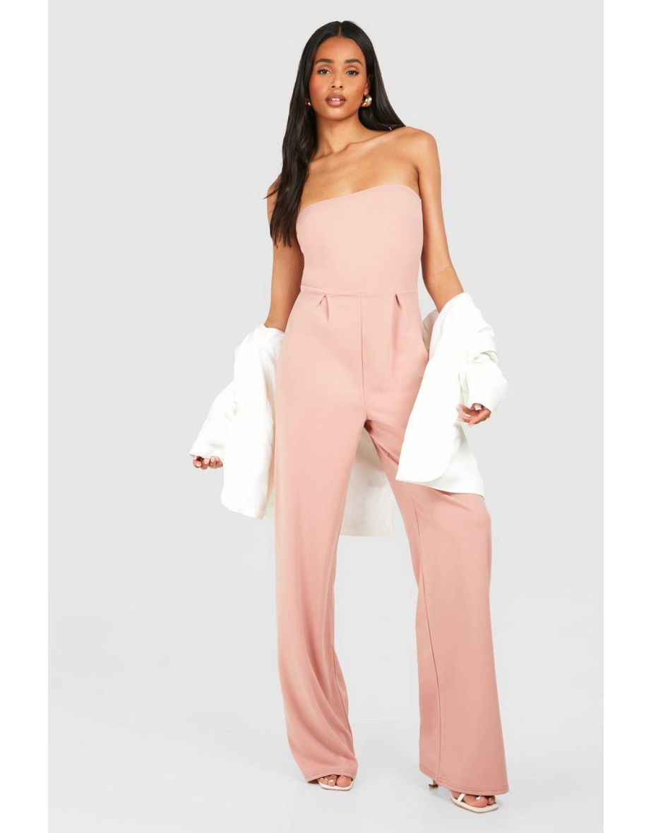 Tall bandeau jumpsuit clearance