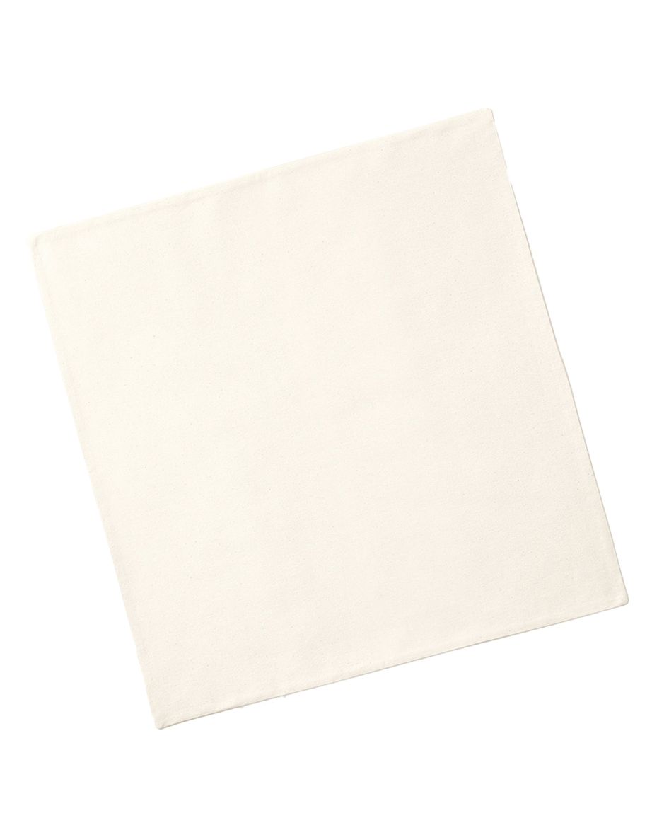 Westford Mill Fairtrade Cotton Canvas Cushion Cover - Natural - 2