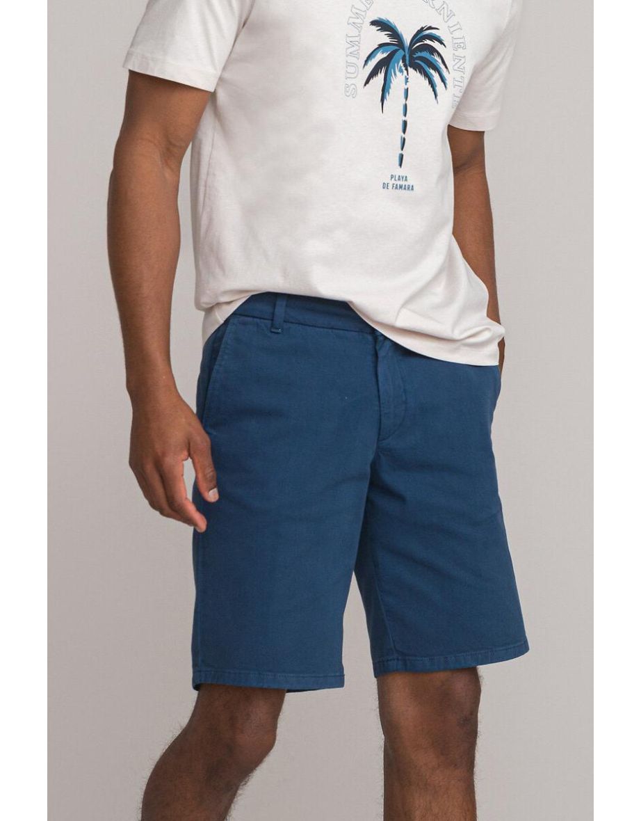 Organic Cotton Bermuda Chino Shorts
