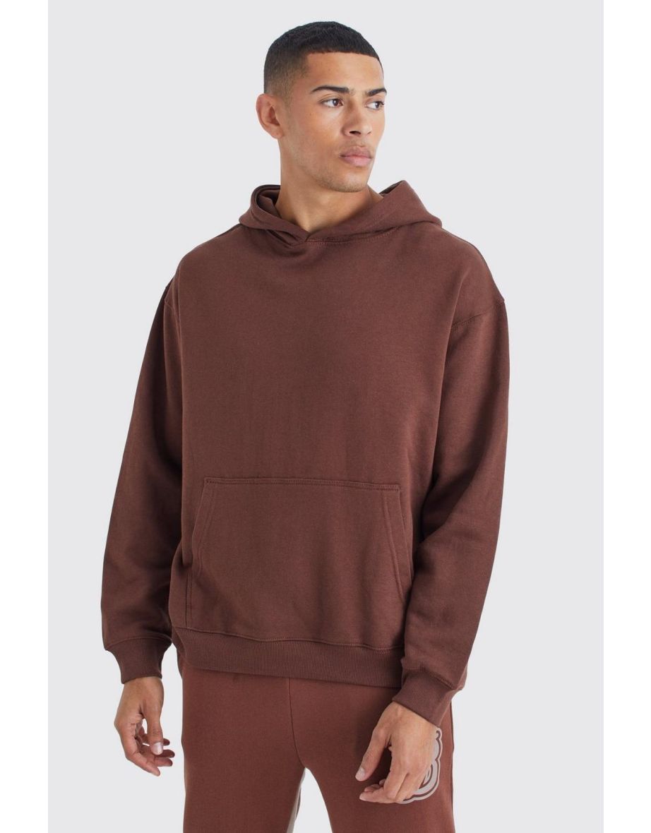 Boohooman red hoodie shop