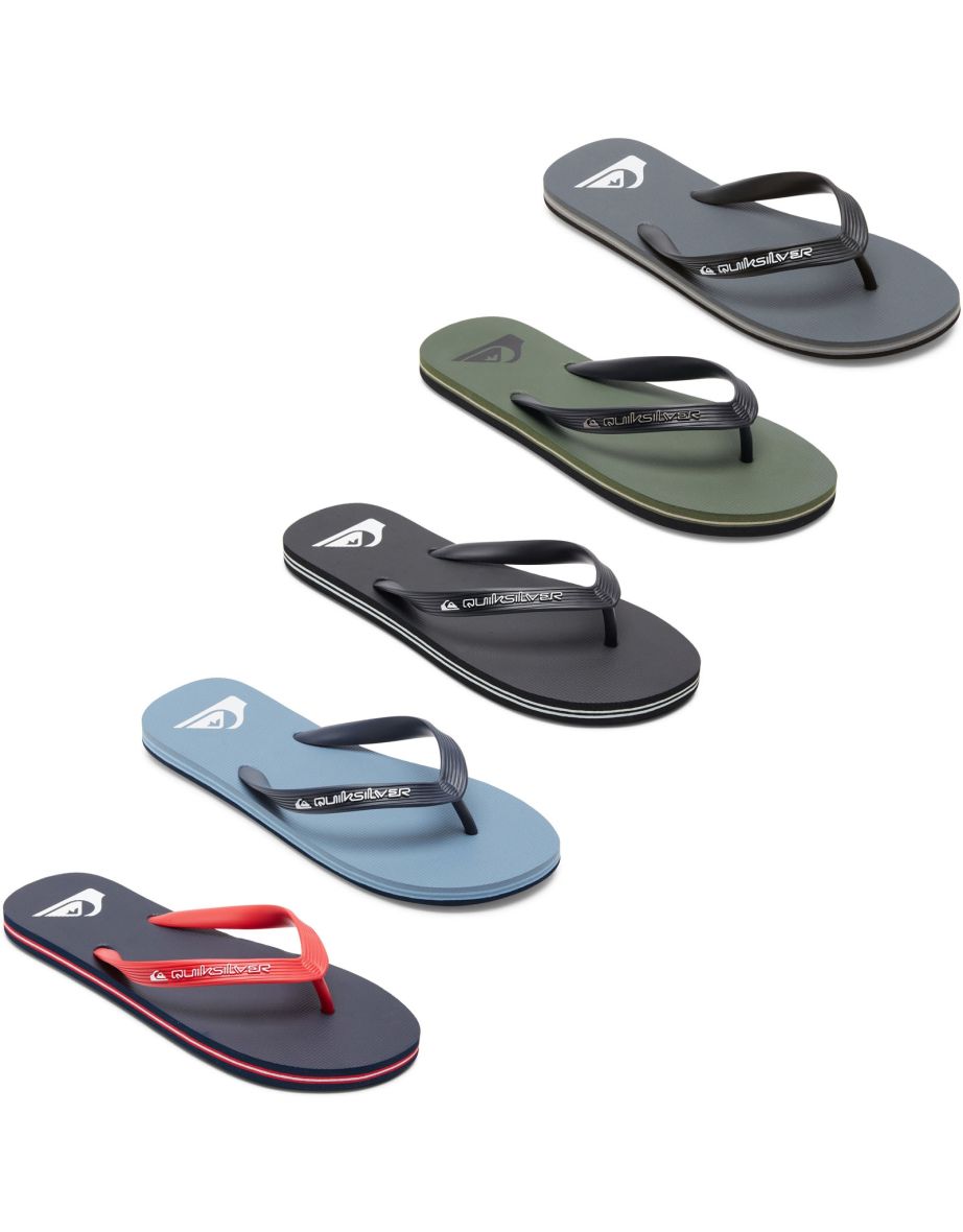 Shop Quiksilver Mens Molokai Core Summer Beach Pool Sandals Thongs Flip Flops Online in Oman VogaCloset