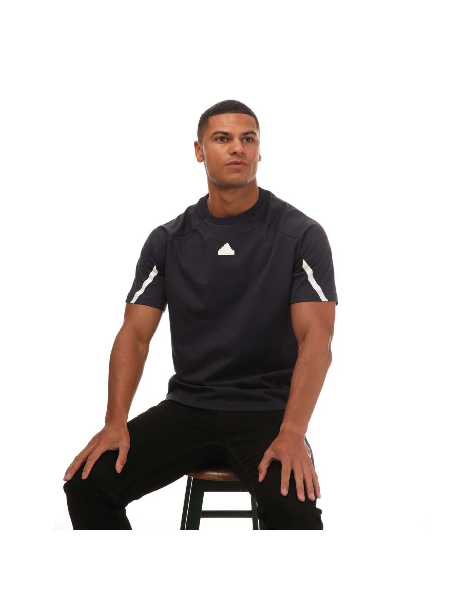 Men's adidas Designed 4 Gameday T-Shirt in Blue - 4