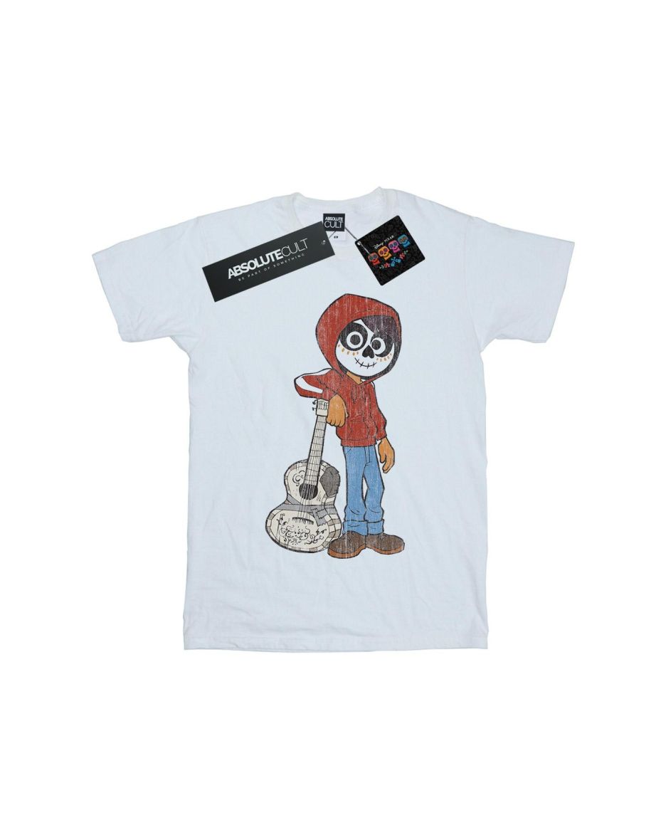 Disney Boys Coco Miguel With Guitar T-Shirt - White - 1