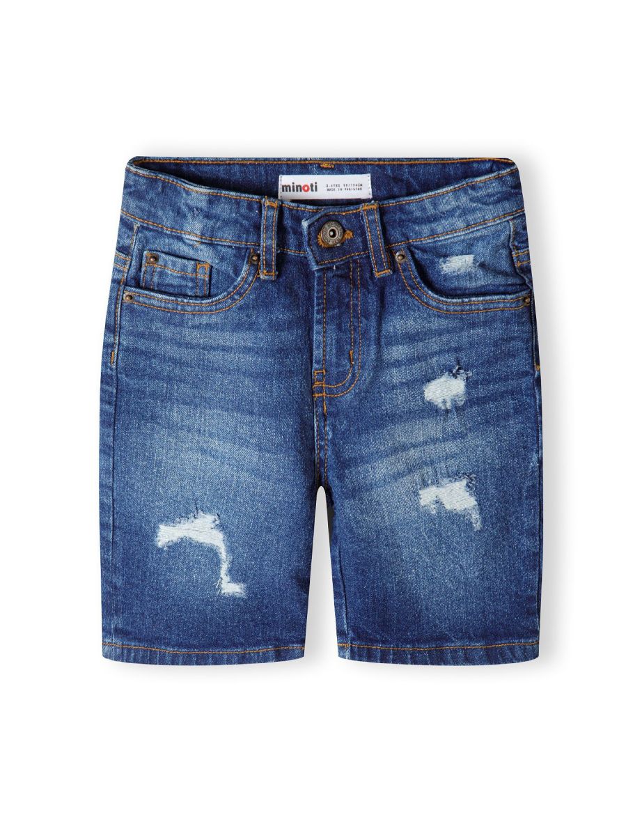 Boys Ripped Denim Shorts