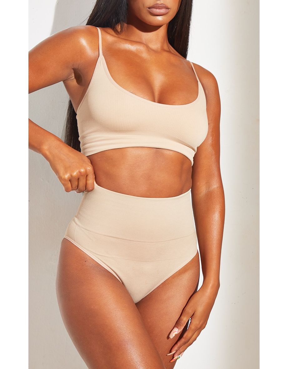 Nude Shapewear High Waist Control Briefs