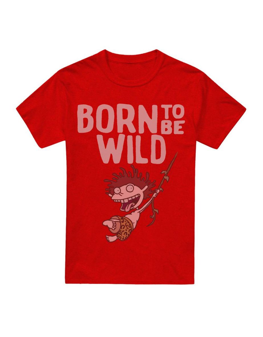 The Wild Thornberrys Unisex Adult Born To Be Wild T-Shirt - Red