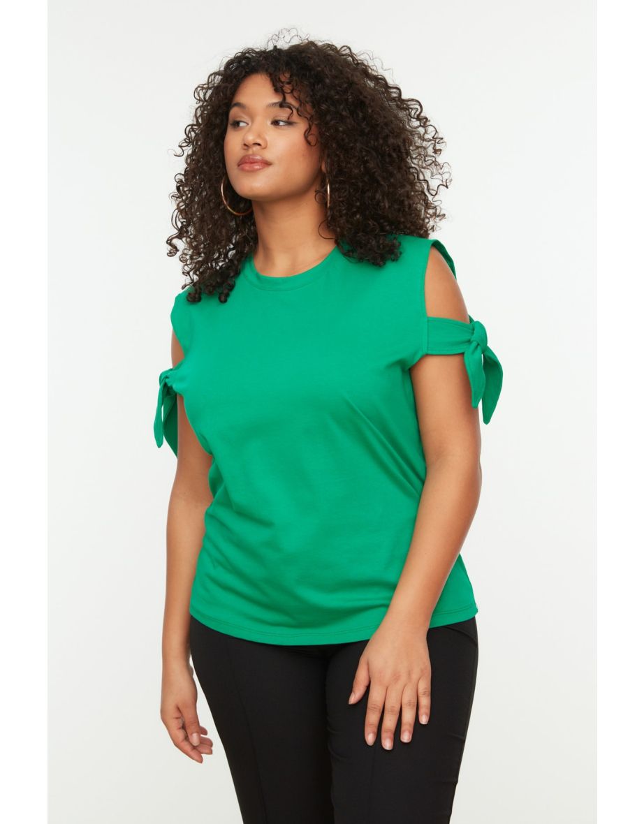 Plus Size T-Shirt - Green - Regular fit