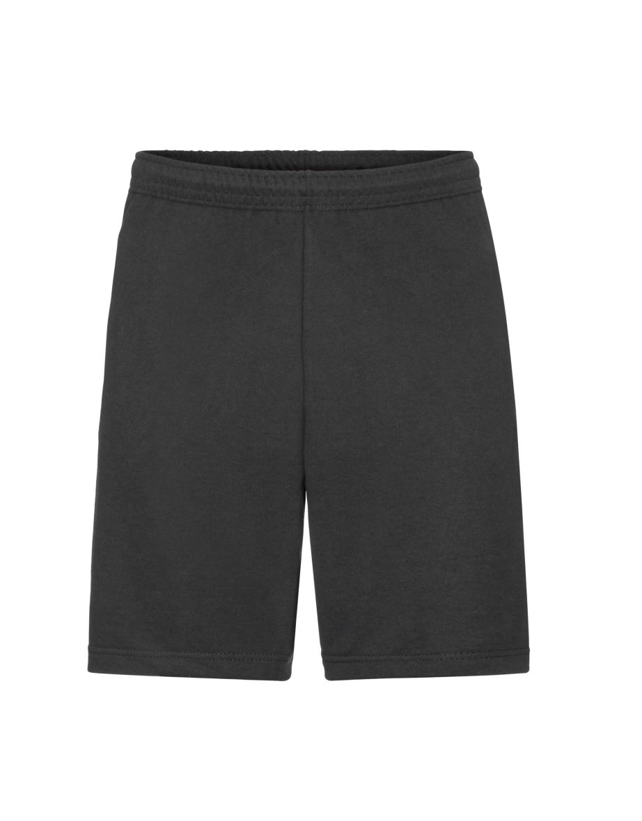 Fruit of the Loom Mens Lightweight Shorts - Black