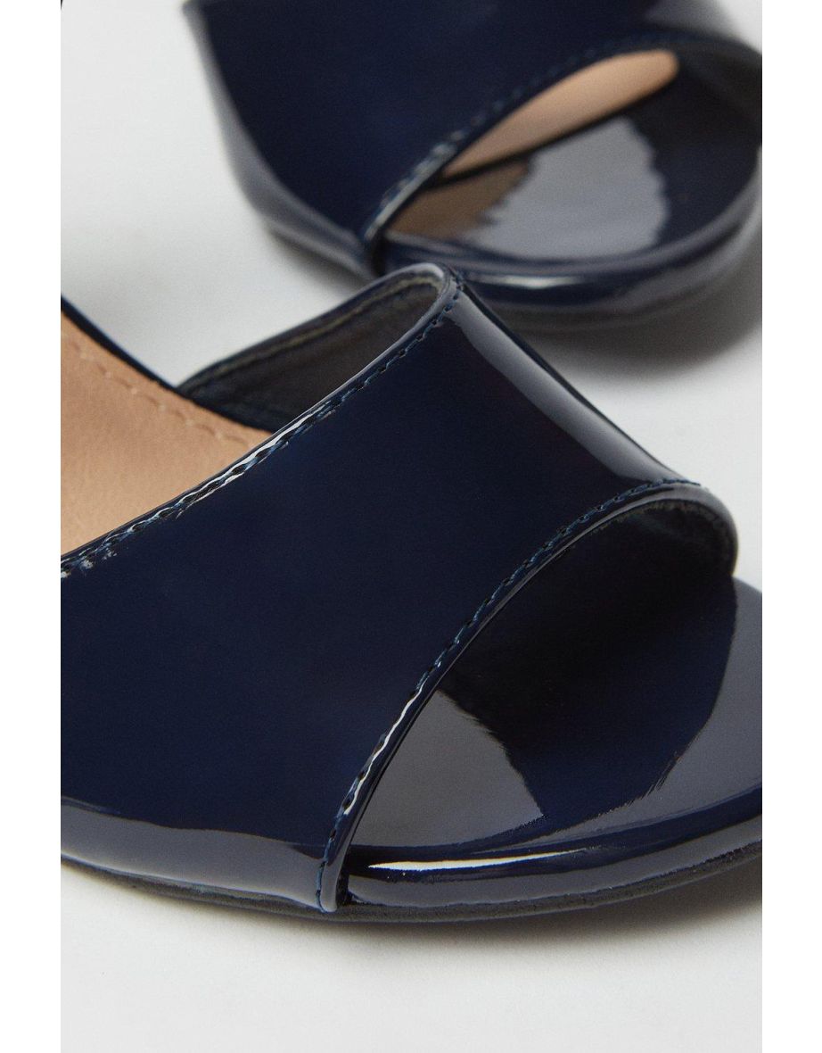 Good For The Sole: Wide Fit Trish Peep Toe Heeled Sandals - 3