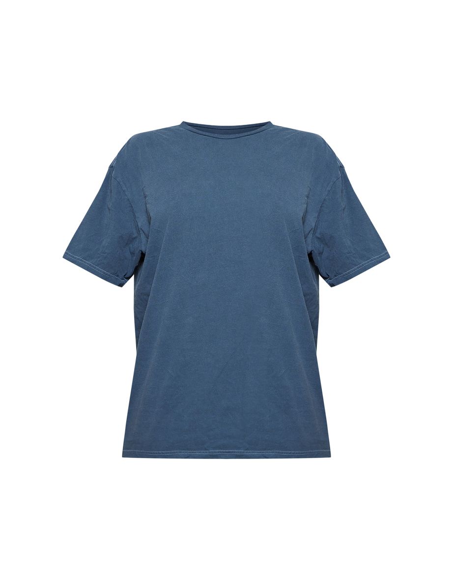 Charcoal Grey Padel Club Oversized T Shirt - 4