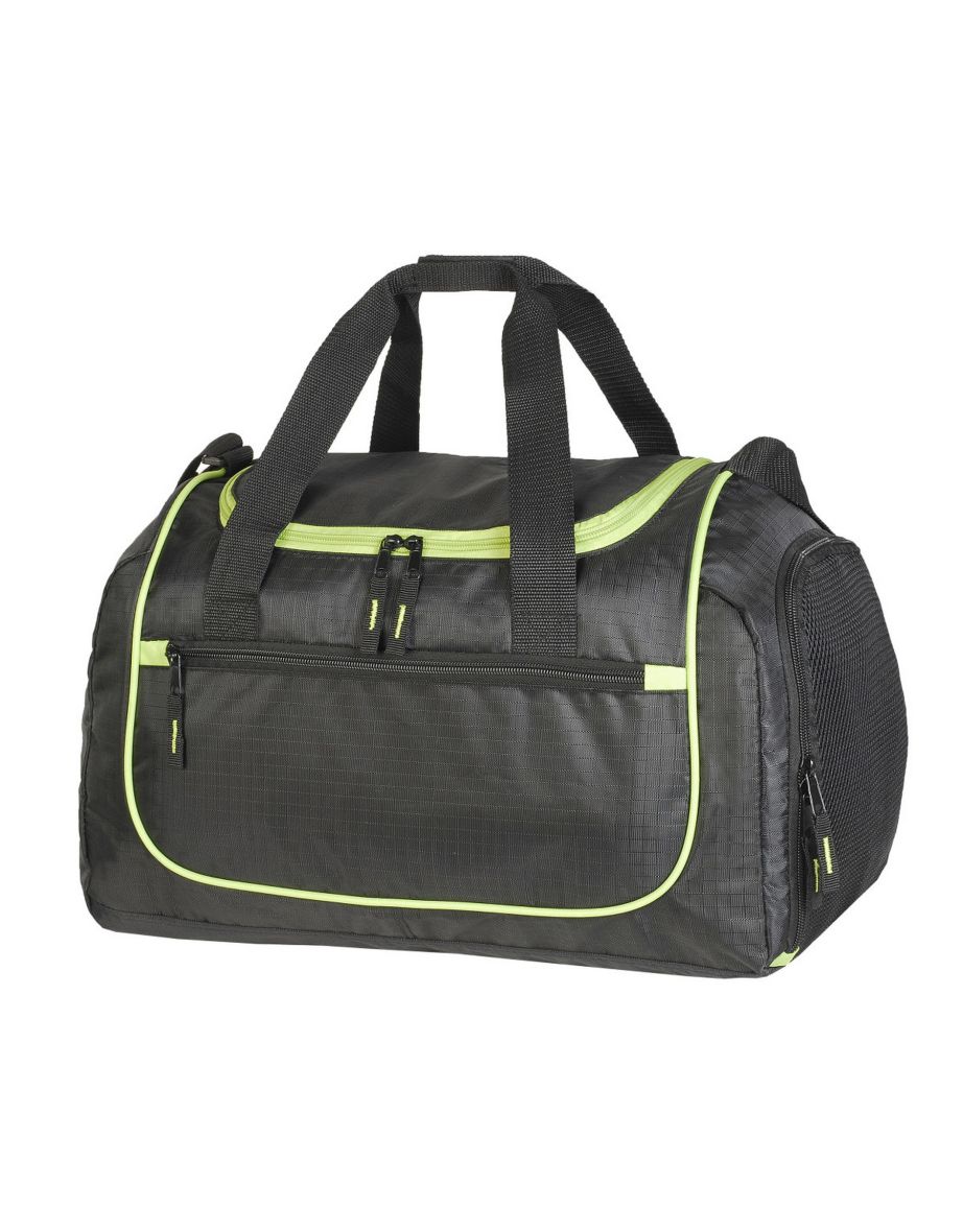 Shugon Piraeus Shoulder Strap Holdall Bag - Black/Green