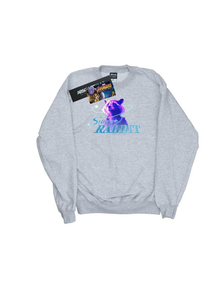 Marvel Boys Avengers Infinity War Sweet Rabbit Sweatshirt - Sports Grey - 1