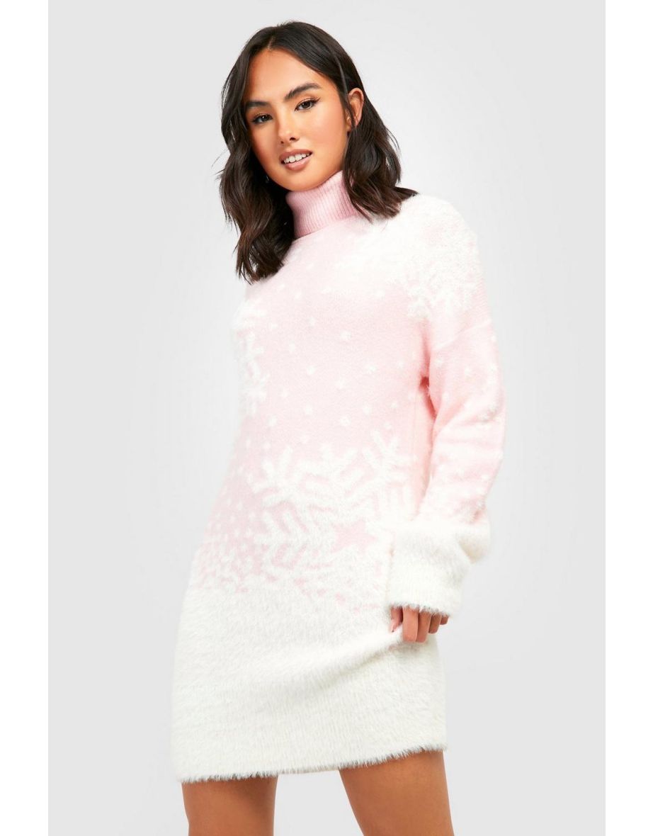 Fluffy hotsell jumper dress