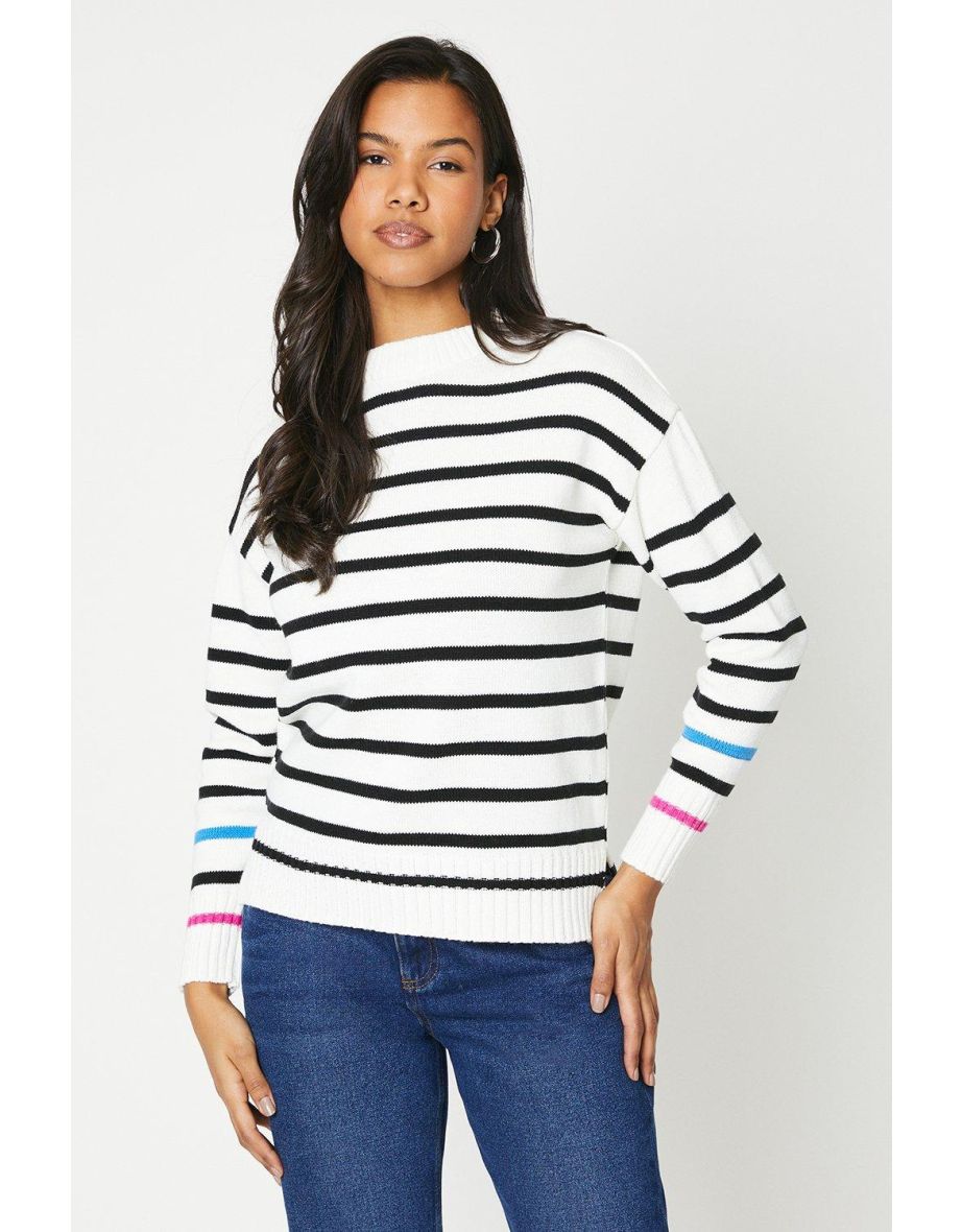 Dorothy perkins striped jumper best sale