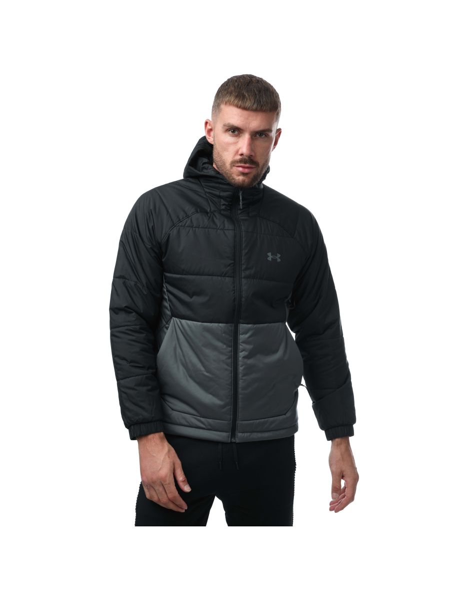 Men's Under Armour UA Storm Insulate Hooded Jacket in Black