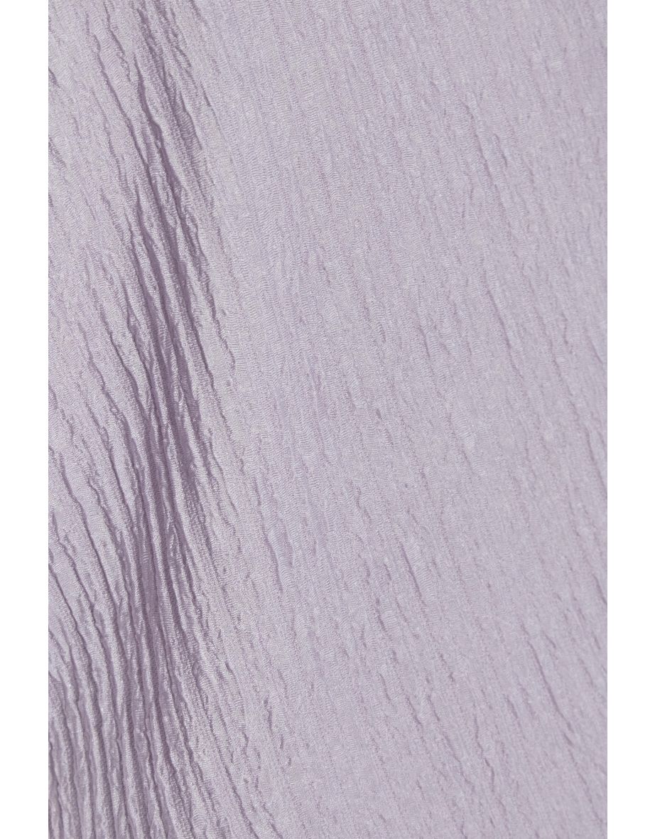 Lilac Textured T-Shirt - 5