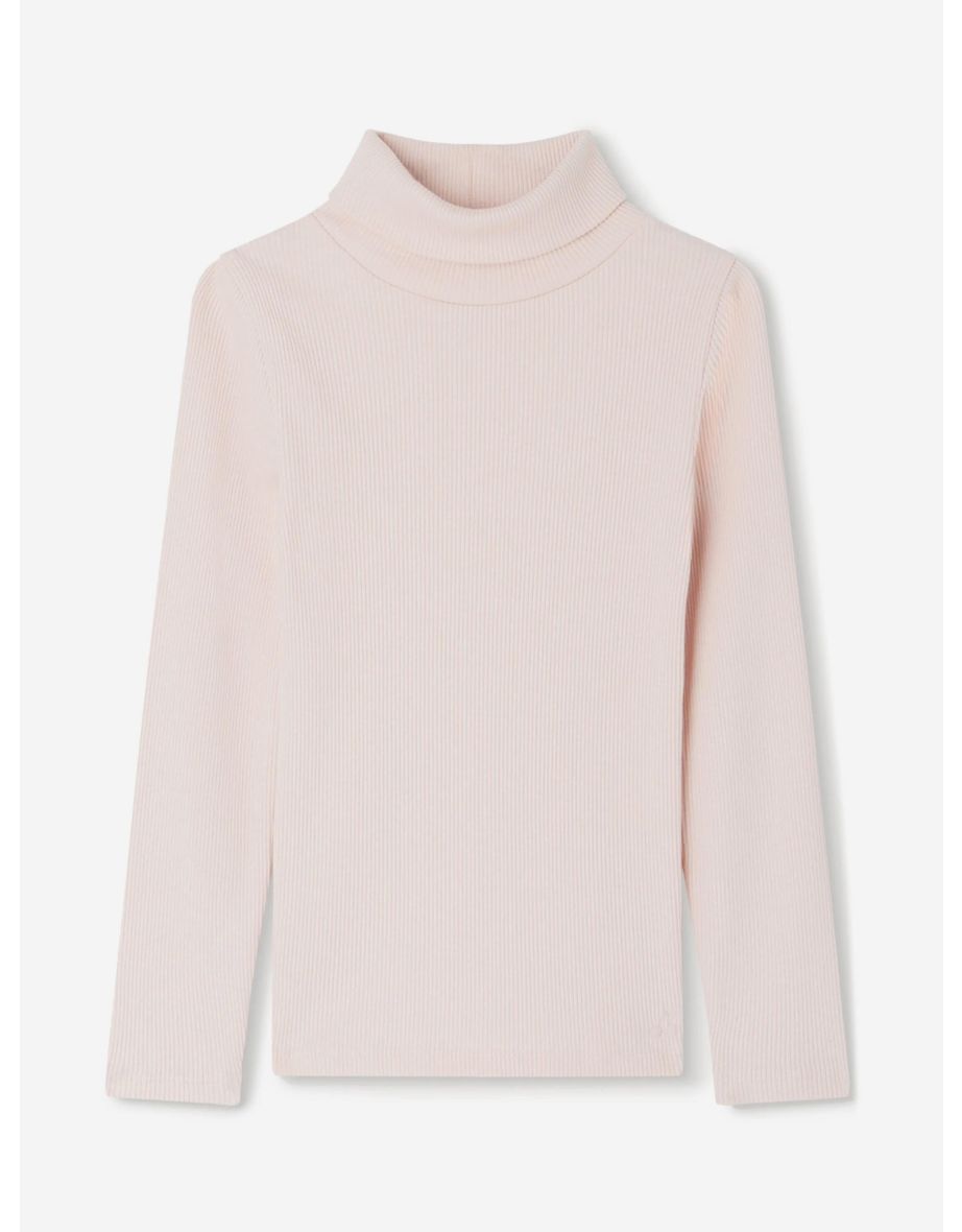 Bonpoint Girls Tahiti High Neck Sweater in Pink