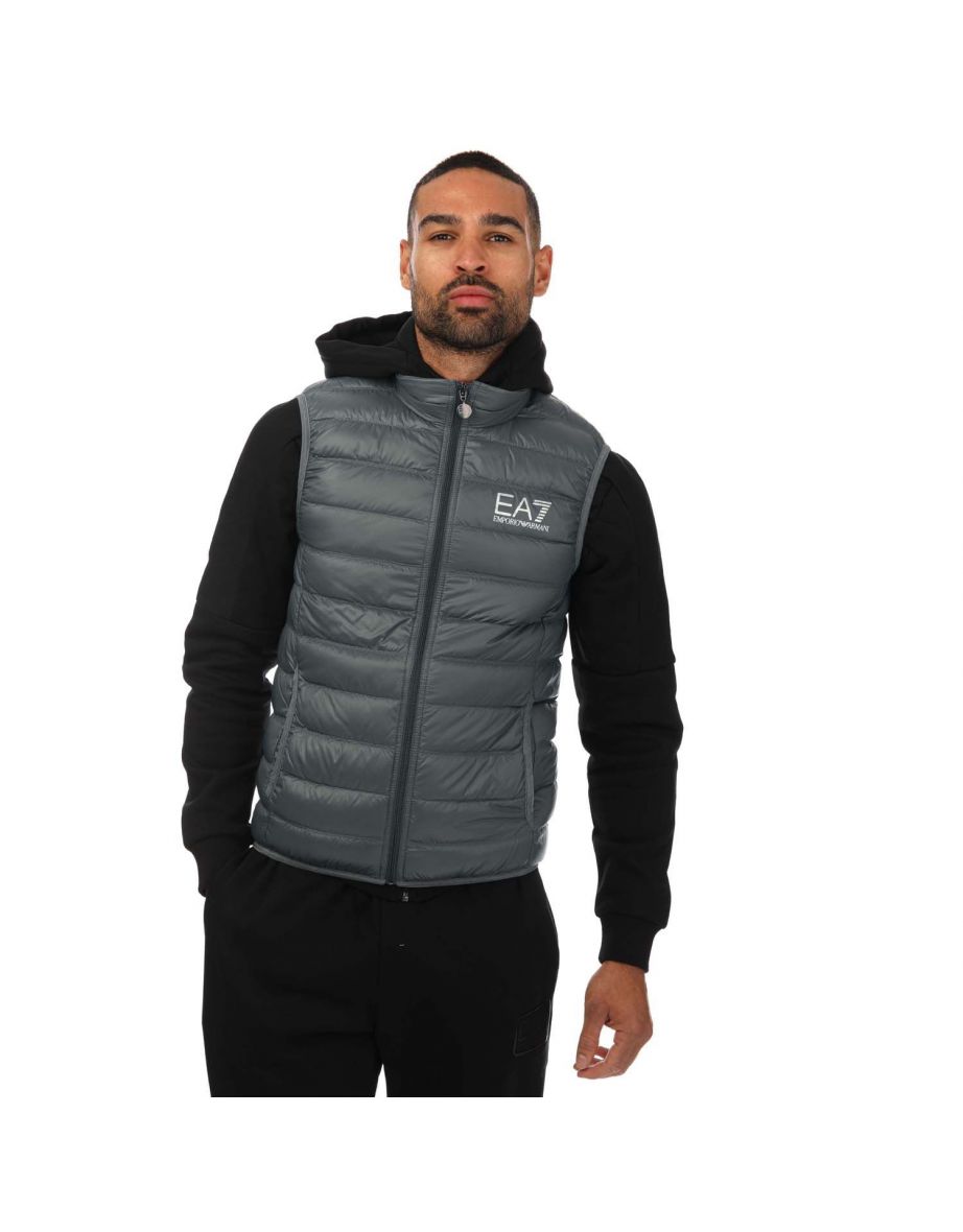 Ea7 gilet 2024 with hood