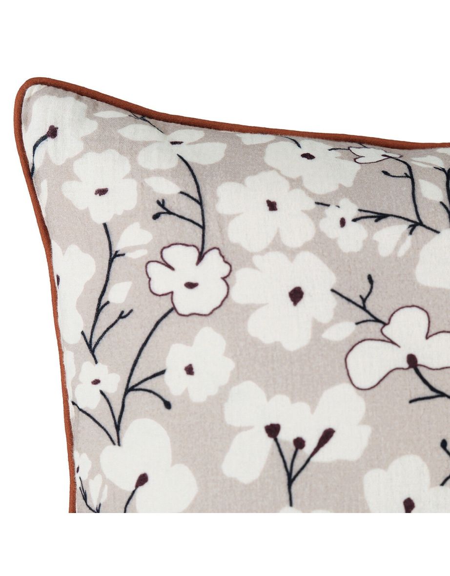 Oyami Floral 100% Cotton Cushion Cover - 2
