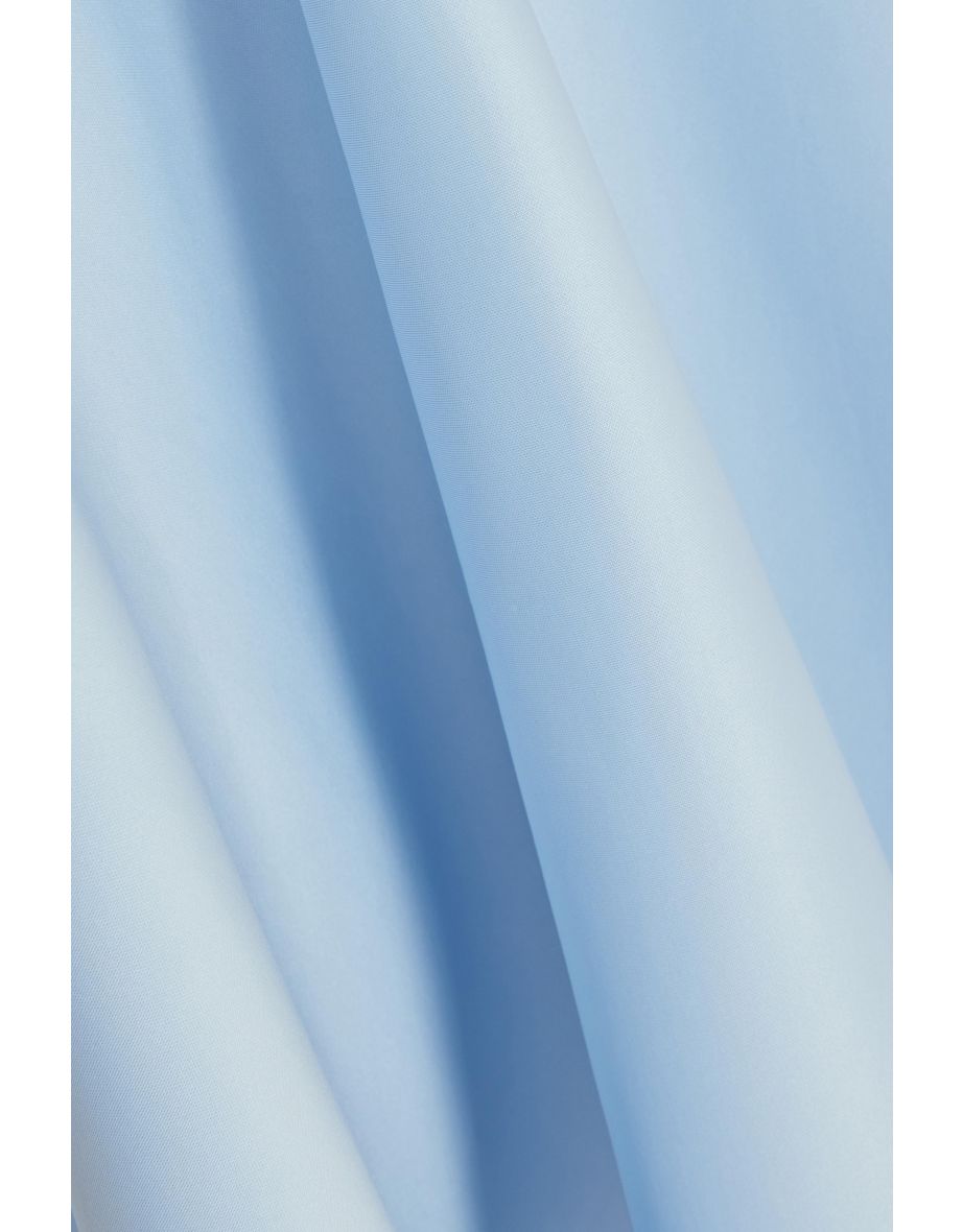 Blue Asymmetric Midi Dress - 5