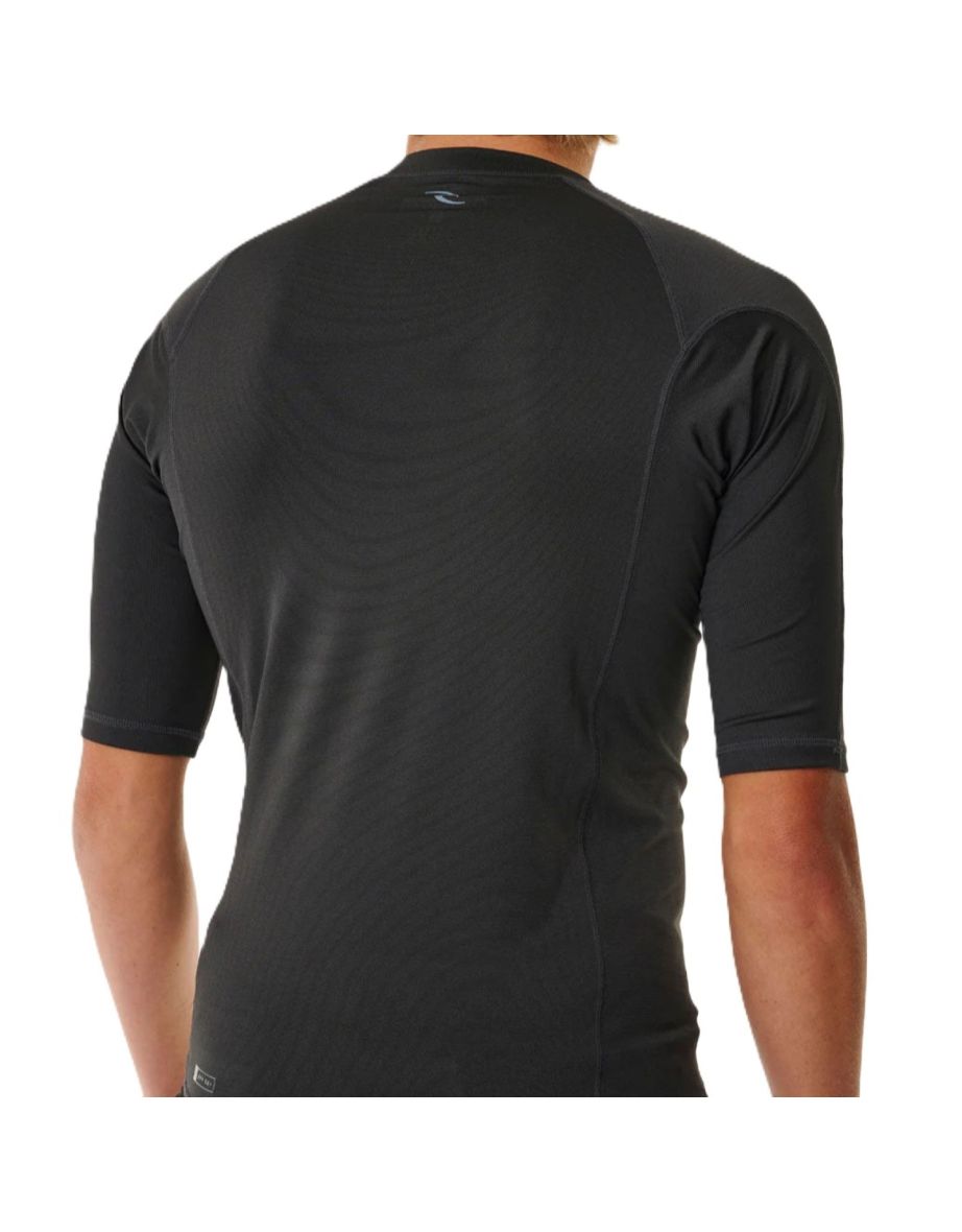 Rip Curl Mens Stack UPF Performance Short Sleeve Rash Vest - 2